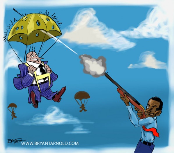 Obama Shoots Holes in Corporate America's Golden Parachutes