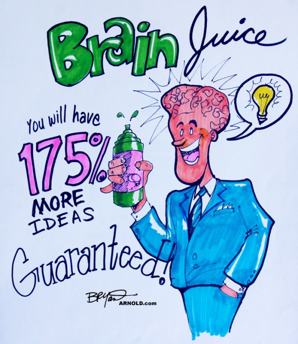 Brain Juice Fake Energy Drink Ad Spoof