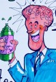 Brain Juice Fake Ad Cartoon