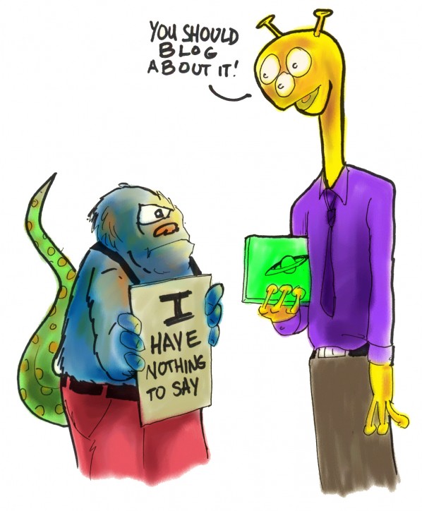 Why Dont You Blog About It? Why don't you blog about it?