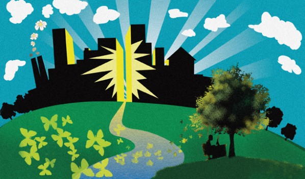 Eco Business Illustration Eco Business Illustration - Universal Free to Use