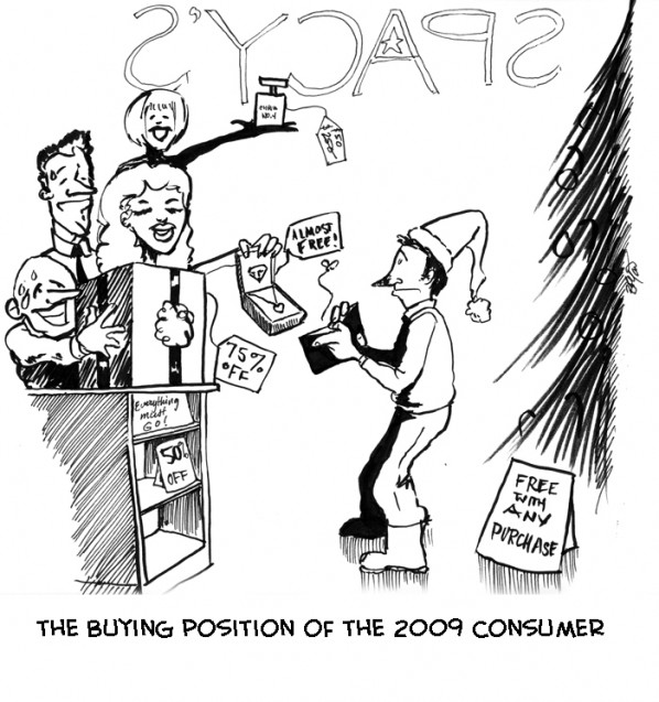 spacys christmas buyer Buying position of the 2009 Consumer