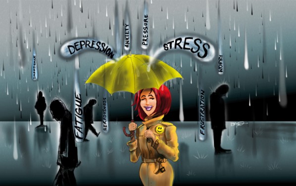 Humbug Stress Toon Holiday Humbug by Bryant Arnold for Las Vegas.Net Magazine