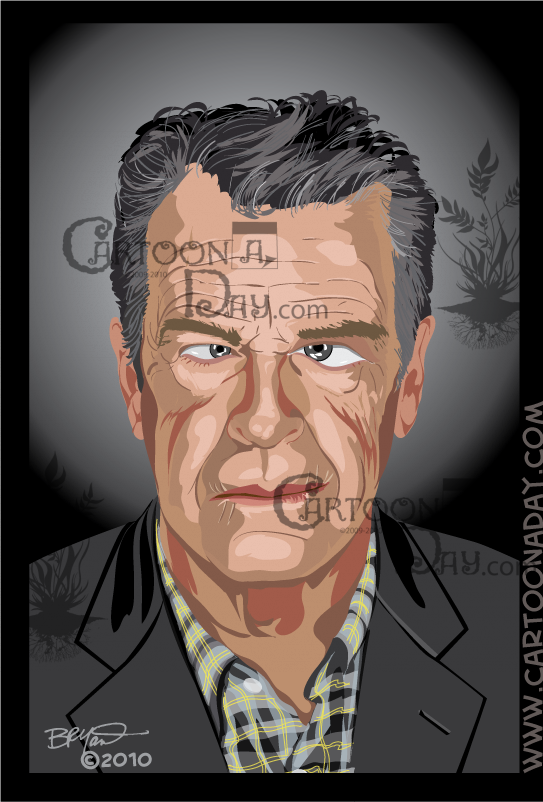 John Noble - Fringe Cartoon - Original