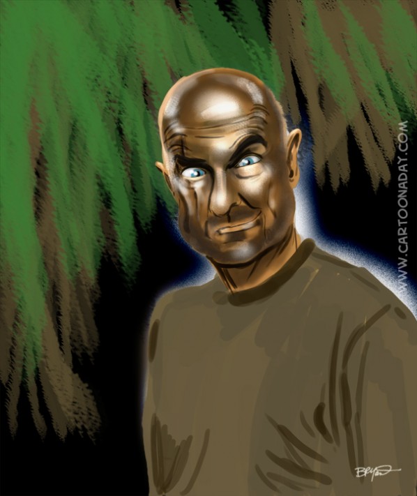 John Locke Caricature Cartoon