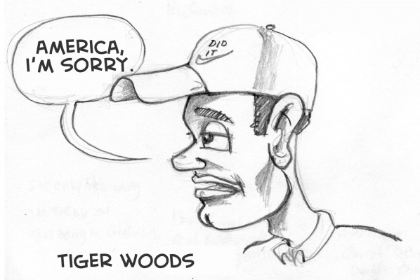 Tiger Woods is Sorry