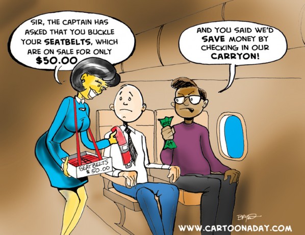Airline Charges for Seatbelts