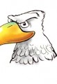 American Eagle Icon Cartoon