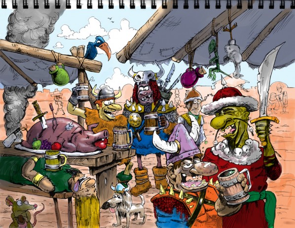 Barbarian City Cartoon final