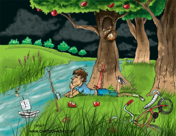 Lazy Summer Days cartoon 2