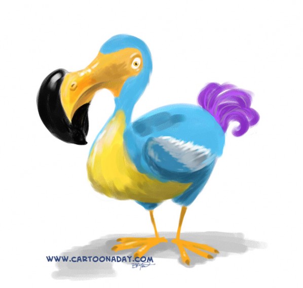 dodo bird cartoon