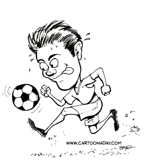 world cup soccer cartoon