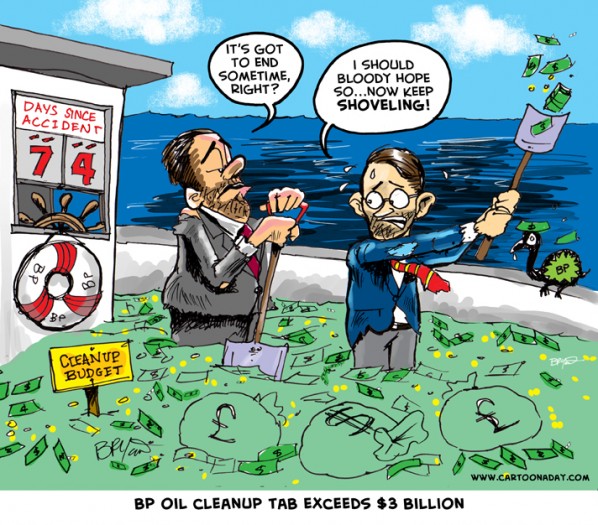 BP OIL CLEANUP 3 Billion