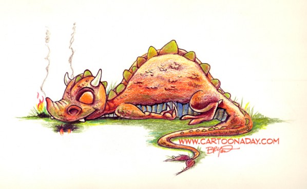 Sleeping Dragon Color 2