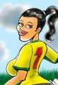 Sexy Soccer Goalie Girlie