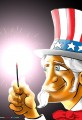 Uncle Sam 4th of July Cartoon