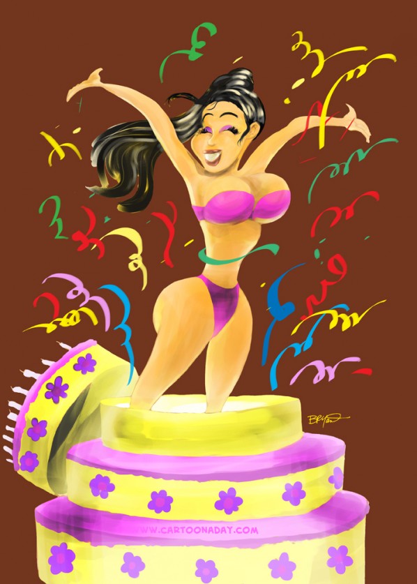 jumping out of cake cartoon_REVC