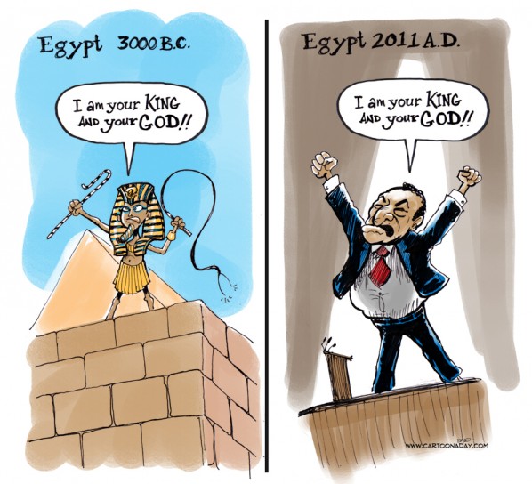 Egypt 2011 Political Cartoon Egypt 2011 Political Cartoon