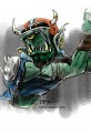 Ogre Playing Football