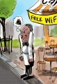 FREE Wifi Cartoon Cafe