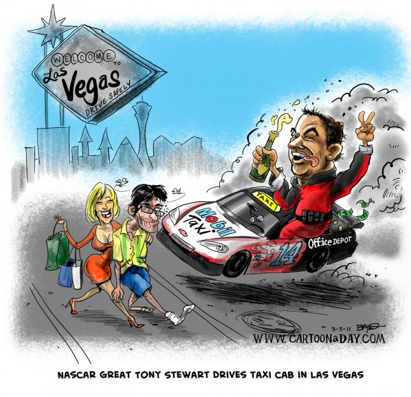 tony-stewart-cartoon-caricature