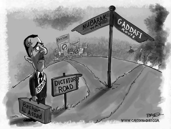 al-assad-gaddafi-road-cartoon-gray