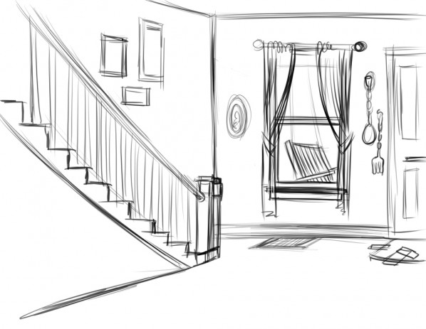 home-interior-sketch