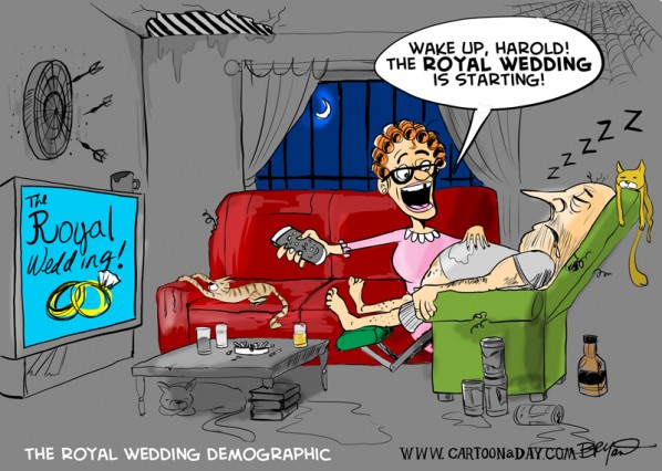 Apparently the Royal Wedding between Kate and William is a big deal to some Apparently the Royal Wedding between Kate and William is a big deal to some