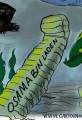 Osama Bin Laden Buried at Sea Cartoon
