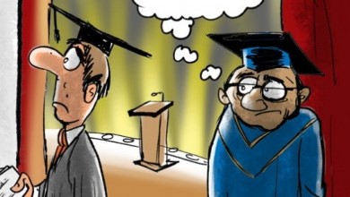 High School Graduation Ceremony Cartoon Cartoon