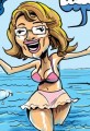 Sarah Palin Testing Presidential Waters Cartoon