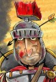 Graduation Spartan Warrior Cartoon