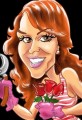 Bachelorette Caricature- Ashley Hebert Cartoon