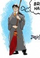 Daniel Radcliffe Grows Up as Harry Potter-Timeline Cartoon