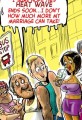 Summer Heat Wave Sets Record Highs- Cartoon