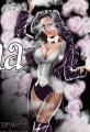 Zatanna - Sexy Mistress of Magic Superhero Cartoon Wallpaper