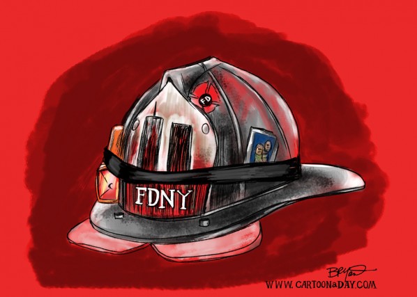 And a Firefighter's Helmet, And a Firefighter's Helmet,