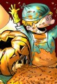 Jack-O-Lantern Cartoon Lobotomy
