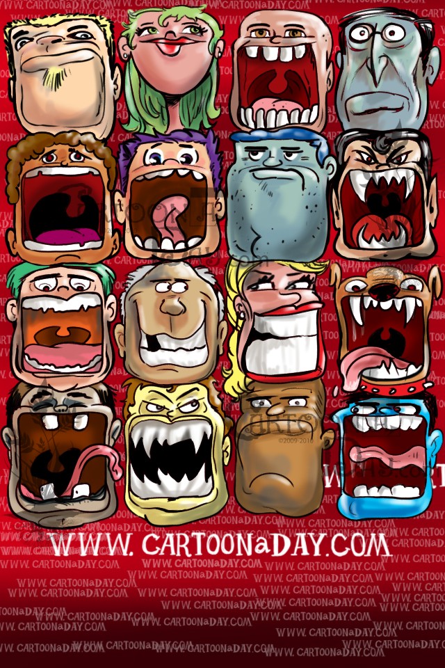 FREE iPhone and iPad Background Wallpaper Cartoons ❤ Cartoon « Cartoon A Day