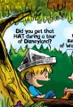 Summer Vacation Kids Cartoon-WashingtonDC-and Mickey Mouse