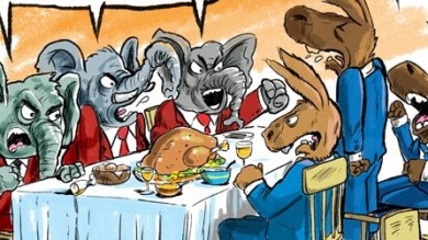 Image result for thanksgiving political cartoons