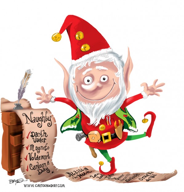 naughty christmas clip art free - photo #40