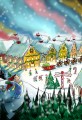 North Pole Cartoon- Santa's Workshop