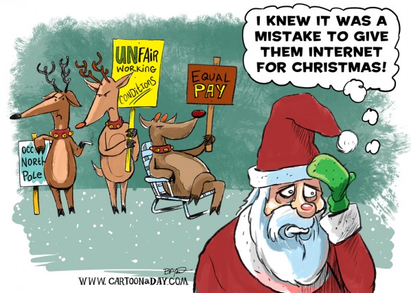 reindeer-occupy-north-pole-cartoon
