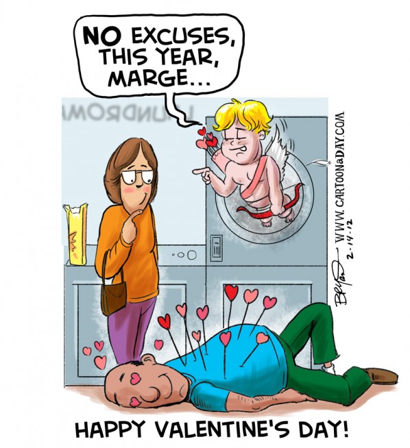 Happy Valentine's Day 2012 Cupid ❤ Cartoon « Cartoon A Day