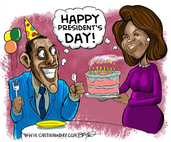 Presidents Day Obamas 2012