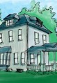 Sketchbook Houses Watercolor
