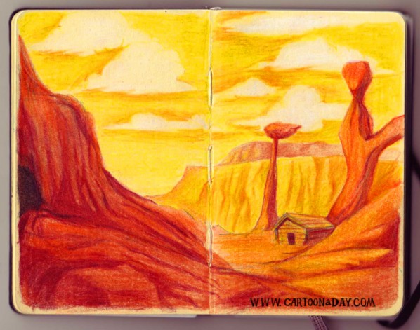 sketchbook-landscape-redrock