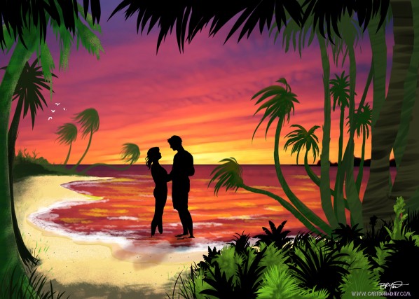 cartoon-paradise-sunset-lagoon