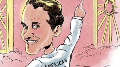 Dick Clark Dies At Age 82 Caricature Cartoon pic Dick Clark Dies At Age 82 Caricature Cartoon